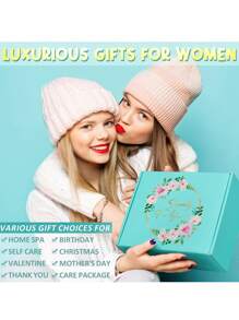 Gifts For Women, 10PCS Relaxing Spa Gift Basket For Women, Self Care Gifts, Unique Birthday Gifts For Women, Mom, Wife, Girlfriend, Sister, Her, Best Friend, Birthday, Valentine's Day, Mother's Day Gift Basket