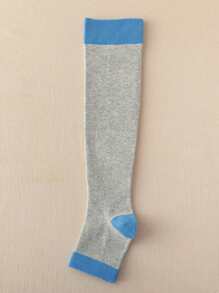 1 para ocieplaczy na nogi, skarpetki z odkrytymi palcami, skarpetki za kolano, skarpetki unisex łagodzące ucisk