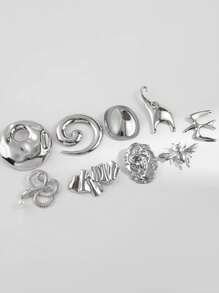 Broche géométrique en acier inoxydable pour femmes, accessoire mode, cadeau de mode
