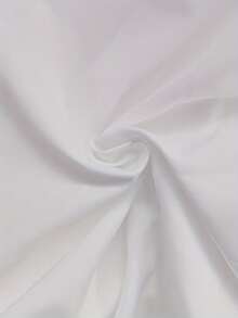 1 件女式轻薄 3/4 哈伦裤，带松紧腰带 - 白色、黑色、宽松版型、抽绳、透气涤纶、休闲春夏