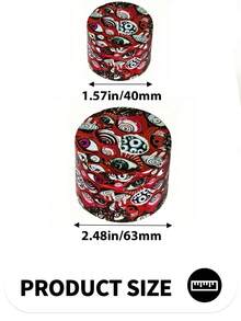 BROS 1 pieza, Molinillo de especias de 1.57''/2.5'', Molinillo de especias de dibujos animados, Molinillo creativo, Molinillo de metal para la cocina, Molinillos de especias, Triturador de especias multifuncional, Utensilios de cocina, Suministros de cocina, Regalos de Navidad, Regalos - Multicolor - Ver 8