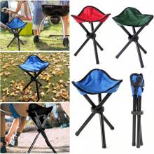 Mimi Folding Camping Chair Adjustable Height Durable Aluminum Alloy Suitable For Beach Fishing And Hunting Outdoor Comfort Accessories(Small Size 22cm*22cm*31cm)