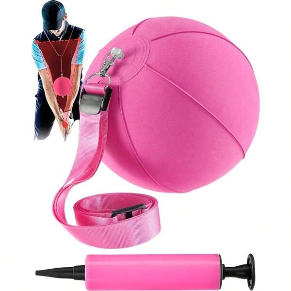 Smart Ball Golf Training Aid - Swing Trainer Aids Impact Golf Balls Arms Forearm Elbow Between Posture Teaching Practice Equipment Tool