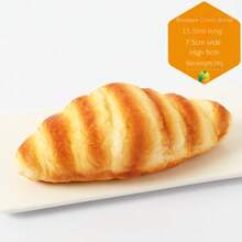 1 Pc PU Artificial Bread Simulation Food Model Fake Doughnut Home Decor Cake Shop Bakery Window Display Photography Props Table Decor