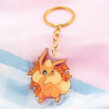 pocket monsters 宝可梦伊布亚克力钥匙扣 - 可爱卡通挂饰，快速找到你的钥匙，动漫配饰，方便携带，不易脱落。告别钥匙杂乱！汽车配件包饰 学院风哥特风 Y2K 包饰 带身份证夹的挂绳 汽车配件包饰 圣诞礼物 - SS0349 - 查看 17