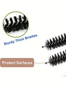 1pc Dryer Vent Cleaner Kit Clothes Dryer Lint Brush Vent Trap Cleaner Home Essentials Long Flexible Refrigerator Coil Brush Vacuum Brush Household Cleaning Products,Kitchen,Bathroom,Home,Household Supplies - Multicolor - View 4