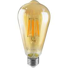 ILUMIFON Lâmpada Filamento Led St64 Vintage Retro Bivolt - Branco Quente - Visão 5