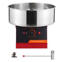 Electric Cotton Candy Machine, 1000W Candy Floss Maker, Commercial Cotton Candy Machine With Stainless Steel Bowl, And Sugar Scoop, Perfect For Home Kids Birthday, Family Party (Red) - US A Type Plug(110-127V) - View 6