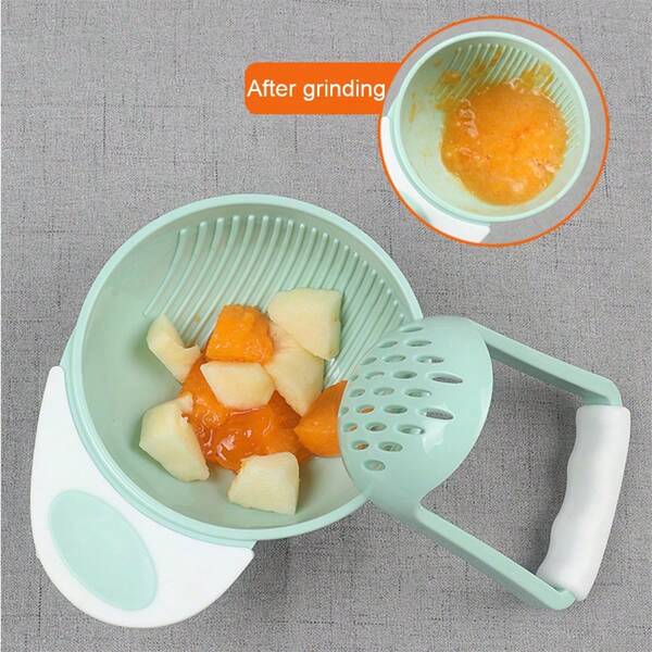 1 Stück Baby Handnahrungsmittelmühle, Obstpüree Zerkleinerungswerkzeug Mühlennapf