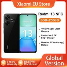 Xiaomi Xiaomi Redmi 13 NFC, MediaTek Helio G91, display da 6,79", fotocamera principale da 108 MP, 5030 mAh 33 W 2,0 GHz 8 GB 256 GB