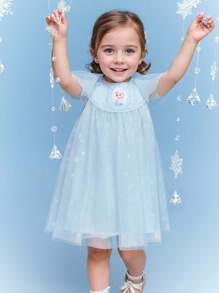 Balabala Girls' Princess Dress, Stylish Summer 2025 Outfit