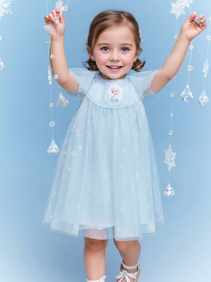 Balabala Girls' Princess Dress, Stylish Summer 2025 Outfit