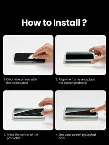 UGREEN Kính cường lực siêu trong không viền tương thích với iPhone 16 Pro Max 16 Pro Miếng dán màn hình 2 gói kèm dụng cụ dán phim Quà tặng sinh nhật, gia đình, bạn bè Miếng dán màn hình điện thoại, Phụ kiện điện thoại Chống nước Chống sốc Chống rơi Chống rơi Chống trầy xước Chống bám vân tay Bao phủ toàn bộ - Trong sáng - Xem 9