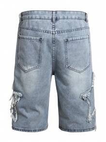 Star Denim 5-Pocket Shorts, Lightweight Summer Casual Pants