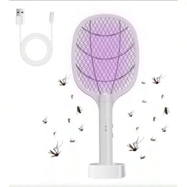 Lámpara Eléctrica Antimosquitos 2 En 1 Recargable