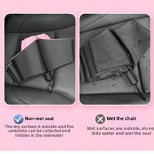 Panda Folding Automatic Umbrella Small And Portable Automatic Opening And Closing Windproof Sun-Proof And Ultraviolet-Proof Dual-Purpose In Sunny And Rainy Days Travel Essentials