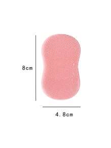 1 peça/2 peças/4 peças Mini Escova de Limpeza Facial para os Dedos, Massageador de Silicone Macio para Remoção de Maquiagem e Lavagem do Rosto, Limpeza de Poros do Nariz e Remoção de Cravos, Escova de Limpeza Profunda Manual para Homens e Mulheres