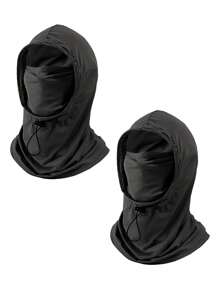 1pc Lightweight & Breathable Ice Silk Face Mask Neck Gaiter Summer Sun Protection Hat, Suitable For Outdoor Activities, Travel, Hiking, Cycling Ski Masks