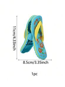 1 pieza/2 piezas Pinzas a prueba de viento para toallas de playa, sillas de playa, accesorios para patio y piscina, con diseños de gafas de sol y copas de cóctel, pinzas de ropa decorativas y divertidas para el hogar (Diseño lindo)