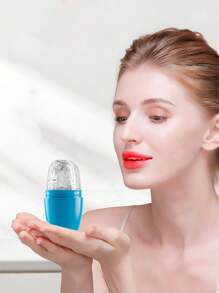 1pc Women's Silicone Ice Packs, Face And Eye Ice Roller, Ice Facial Roller, Facial Beauty Ice Roller Skincare Tool, Ice Facial Cube, Gua Sha Facial Massage, Facial Beauty Silicone Ice Moulds,Beauty,Skin Care Products,Spa,Self Care,Skin Care Tools,Face Care,Esthetician Supplies,Massage,Face Massage Tool,Face Roller,Ice Roller,Ice Roller Face