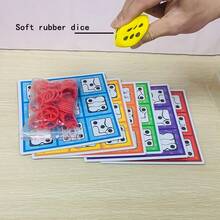 1 Box Alphabet Puppy Cards Tabletop Game, Suitable For Family Party, Holiday, Entertaining Game For Family And Friends, Suitable For 14+ Years Old - Coral Orange - View 6