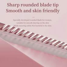 女士电动剃须刀 - 防水干湿两用脱毛修剪器，适用于比基尼、眉毛、脸部、腿部、腋下 - 便携式比基尼修剪器 - 可充电、无线，方便 - 温和有效剃须