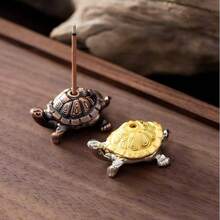 Juego de quemador de incienso - Recogedor de cenizas para varitas de incienso, de material de aleación de zinc durable, diseño natural moderno, bandeja recoge cenizas, ideal para meditación, yoga, hogar, oficina