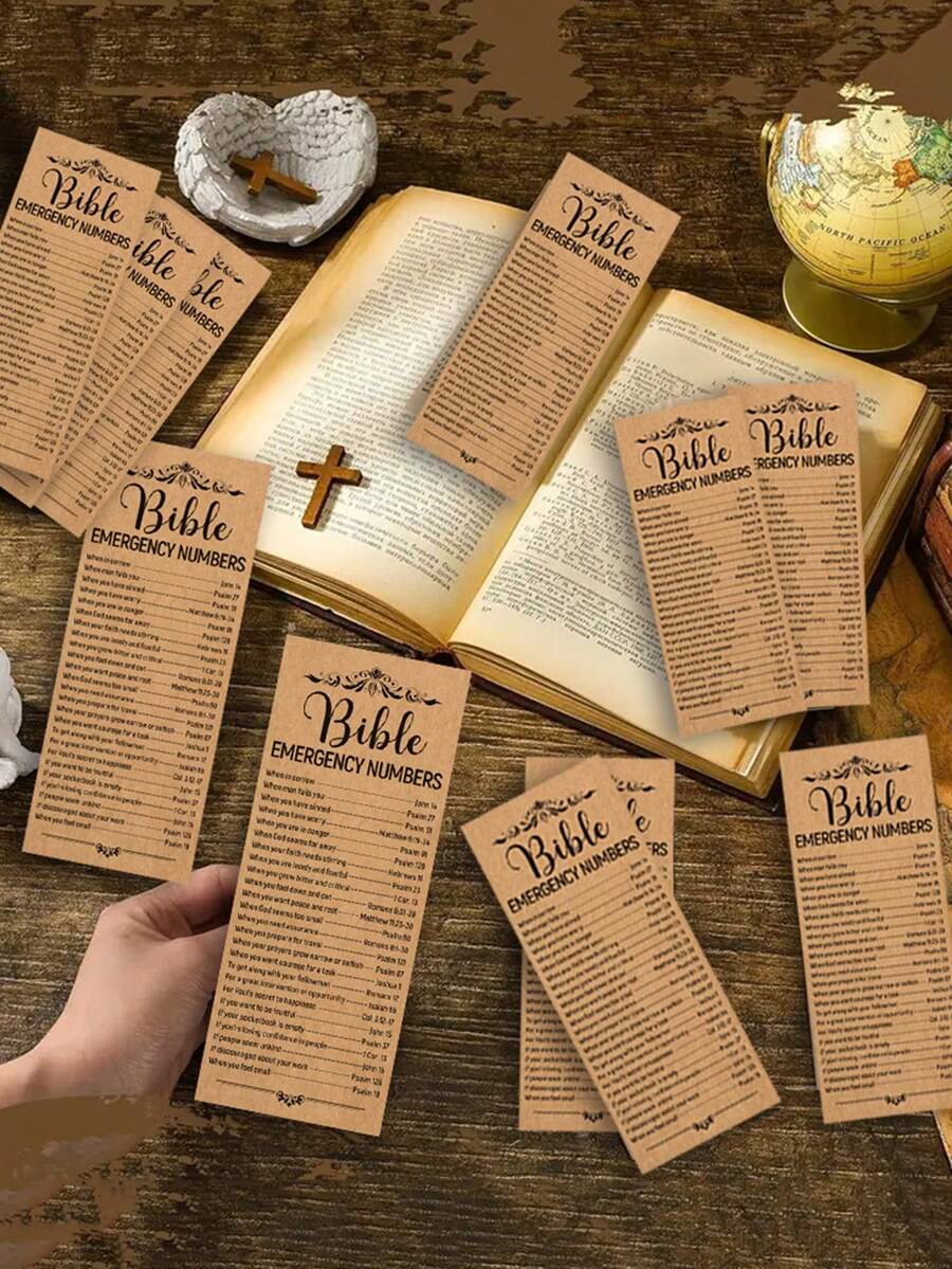 Kit Studio Bibbia 258 Pezzi - Linguette, Evidenziatori, Note Adesive E Segnalibri