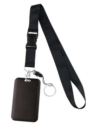 Cordón para el cuello con cierre de , soporte para tarjeta de identificación, llaves, llavero, para maestras y mujeres. Cordón para teléfono con hebilla de liberación rápida para tarjeta de identificación, billetera. Accesorios para automóvil, colgante para bolso, accesorios para mochila escolar. Lanyards con soporte para identificación, accesorios para automóvil, regalos de Navidad, ideas de regalo para amiga y hermana.