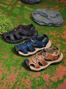 Große Größen Atmungsaktive Mode Sandalen für Herren, bequeme rutschfeste Lässig Schuhe, geeignet für Outdoor-Aktivitäten