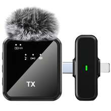 Wireless Microphone For IPhone,For Android,For Camera,Microphone,Wireless Lavalier Microphone,Mini Microphone,Noise Canceling Lapel Mic For Interview Video Podcast