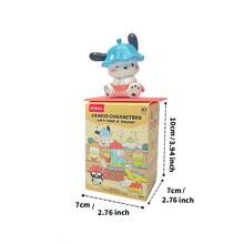 MINISO Characters Together Steam Sauna Creative Series Blind Box Figures Desktop Decorative Ornaments - Multicolor - View 8