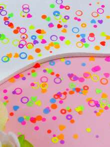 3 Packs Mixed Fluorescent Round Sequin Glitter, Suitable For Epoxy Resin Filling, Silicone Mold Filling, Bubble Paper Confetti, Jewelry Making, Craft Resin Art - Multicolor - View 4