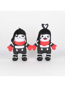 Mime And Dash 哑剧猫毛绒玩具动漫周边卡通玩偶