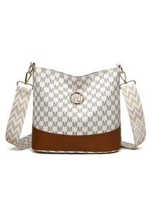 Women's Soft Leather Crossbody Bag, Middle-Aged Shoulder Backpack, New Spring And Autumn Design - White - View 5