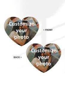 2pcs/4pcs/6pcs/10pcs/24pcs/40pcs/100pcs Customized Fragrance Diffuser Pads - Personalized Double-Sided Photo Car Air Freshener, Customized Fragrance Pads, Suitable For Car, Wardrobe, Bathroom Decor