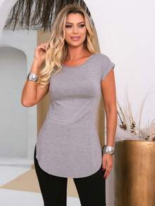 Kit Of 3 Women's Gym Tops With Butt Cover, Long Sleeves