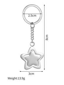 1 Peça Chaveiro Giratório Personalizável, Presente de Palavras Personalizadas para o Dia das Mães, Dia dos Namorados, Aniversário, Aniversário para Namorada, Namorado