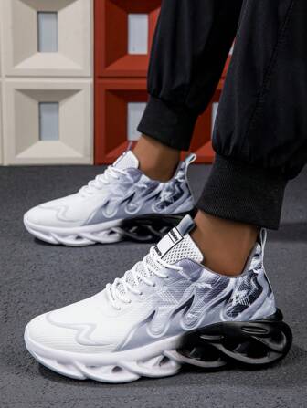 2025 Autumn/Winter New Couple's Sports Shoes, Breathable Running Sneakers, Shock-Absorbing, Fashionable And Versatile