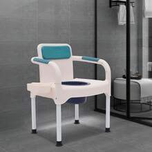 YUNRUX Bedside Commode With Armrests For Home Use - A - 查看 1