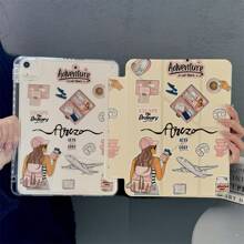 Universelle intelligente Hülle kompatibel mit iPad Air 6/5/4/10 (10,9 Zoll) - kompatibel mit Apple iPad Pro 2024, Air M3/A16 2025, ideal für Arbeit, Reisen und Entspannung Zuhause