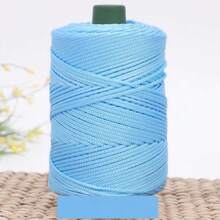 185 Yards X 3mm Polyester Fringe Cord, Woven Tassel Rope, Colorful Polyester Yarn Handmade Macrame Cord For Crochet Bags, Wall Hangings, Carpets, DIY Crafts, Plant Hangers, Tassel Projects - Multicolor - View 30