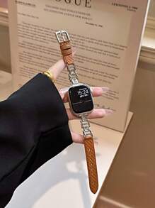 New Bow Leather Strap Compatible With 38/40/41/42/44/45/46/49mm I Watch Strap I Watch Strap I Watch Strap Ultra/Se10/9/8/7/6/5/4/3/2/1