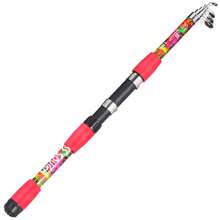 SOUGAYILANG 1Pc Lightweight Telescopic Fishing Rod,5-Section Tricolor Fishing Pole With Strong Resilience-Fiberglass Material,Sensitive And Ideal For Beginner Anglers - Multicolor - View 13