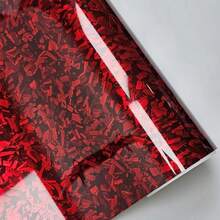 11.81" X 19.69" Multi-Size Black/Red/Purple/Blue Carbon Fiber PET Car Wrap Sticker Film, Vehicle Tuning Decal, Motorcycle Vinyl Wrap - one-size - View 6