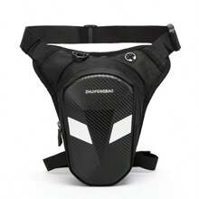 1 pièce Sac de taille pour la moto et la randonnée, sac de cuisse , sac banane pour le sport et les voyages en extérieur, sac à bandoulière tactique, sac de taille