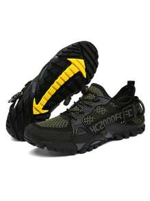 CANEMON Outdoor Men's Casual Sports Hiking Shoes, Lightweight Athletic Non-Slip Sneakers
