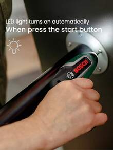 bosch 博世 IXO 7 无线电动螺丝刀套装，多功能电动工具，带磁性钻头，快速螺丝更换，LED 灯 - 彩色 - 查看 9