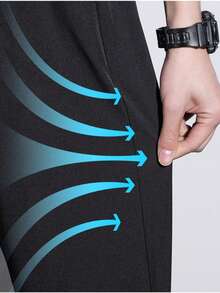 Men's Lightweight Comfortable Casual Sports Outdoor Pants, Suitable For Running, Fitness