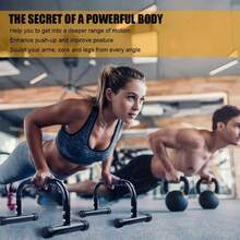 Parallettes Bars, Push Up Bars Strength Training For Handstands, Full Planche & Dips, Calisthenic, [16.6x10x10in] Push Up Stands Handle For Floor Workouts Calisthenics Equipment